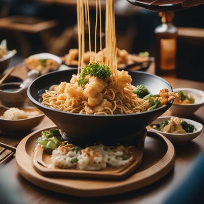 Tempura soba