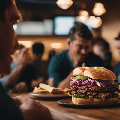 Texas Brisket Sandwich