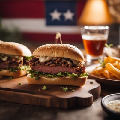 Texas Brisket Sandwich