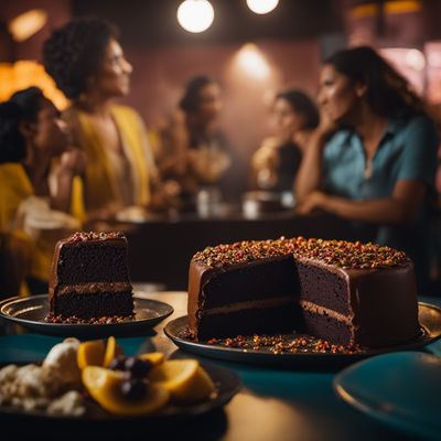 Torta negra Colombiana