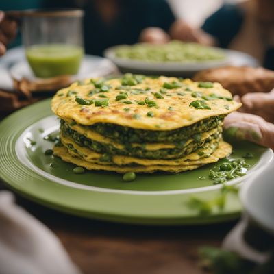 Tortilla de porotos verdes