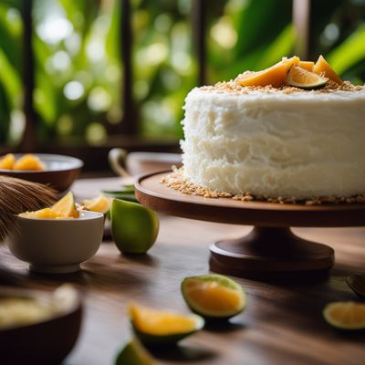 Vanuatu Coconut Cake