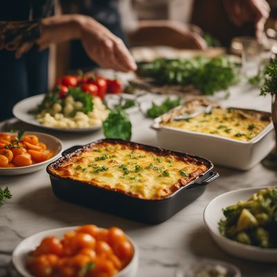 Verdure gratinate al forno