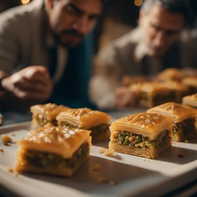 Vişneli baklava