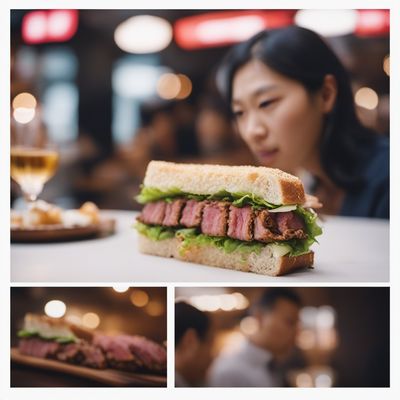 Wagyu katsu sando