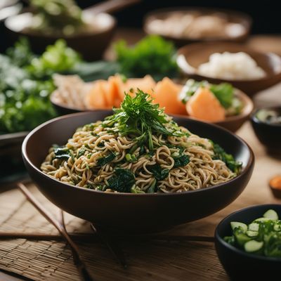 Wakame soba