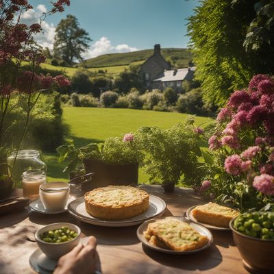 Welsh Onion Cake