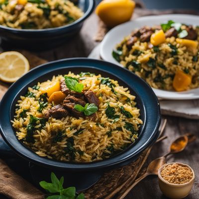 Zamarod pulao