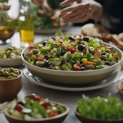 Zeytin salatası