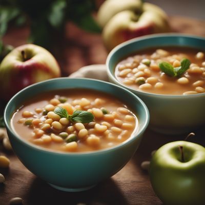 Zuppa de mele e fagioli