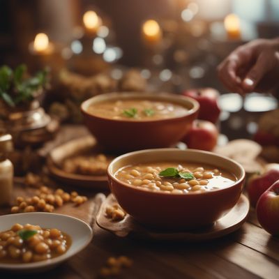 Zuppa de mele e fagioli