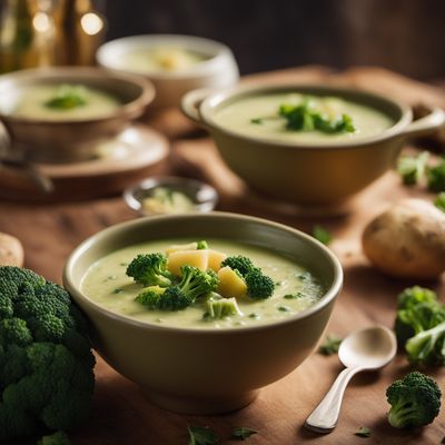 Zuppa di broccoli e patate