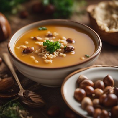 Zuppa di riso e castagne