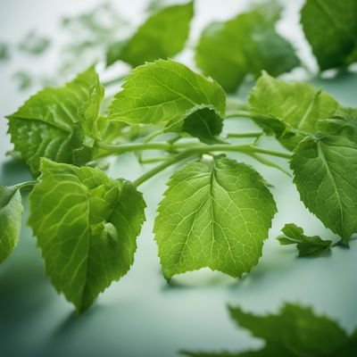 Balsam pear leaves