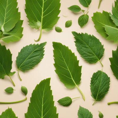 Balsam pear leaves