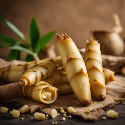 Bamboo shoots and similar-