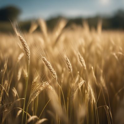 Barley grains