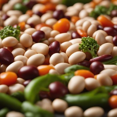 Beans and vegetables meal
