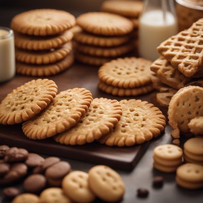 Biscuits, rusks and cookies for children