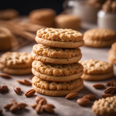 Biscuits, sweet, wheat wholemeal