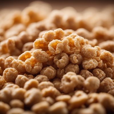 Cereals with an added high protein food reconstituted