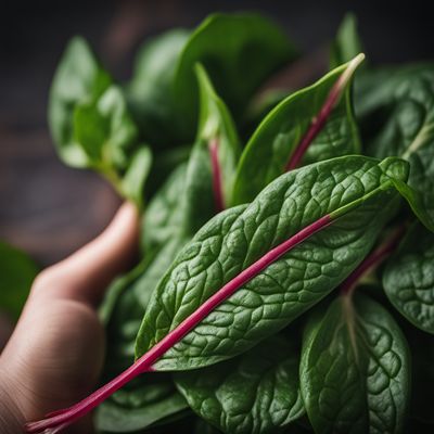 Chinese amaranth leaves
