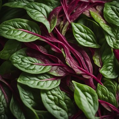 Chinese amaranth leaves