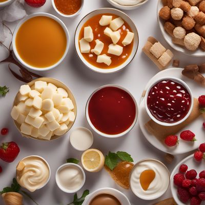 Dessert sauces/toppings