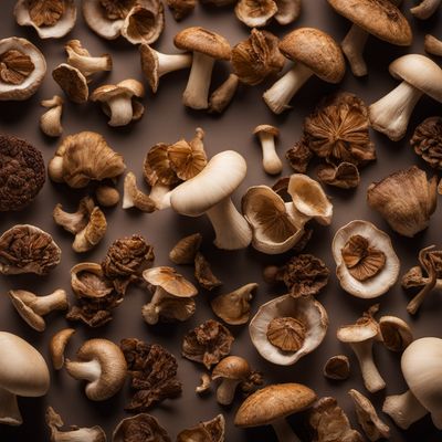 Dried mushrooms