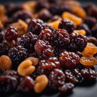 Dried vine fruits (raisins etc.)