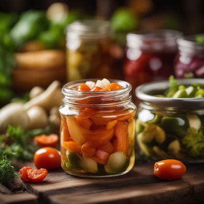 Fermented or pickled vegetables