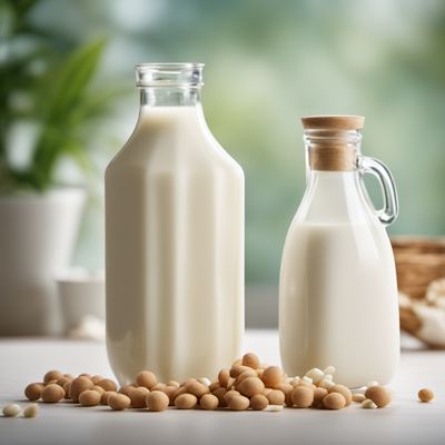Follow-on formula, milk and soya-based, liquid