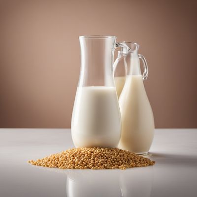 Follow-on formula, milk and soya-based, powder