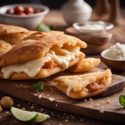 Fried bread dough