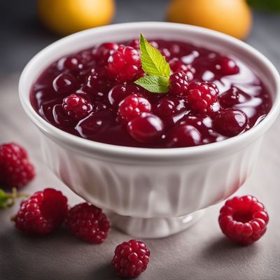 Fruit compote, cranberry