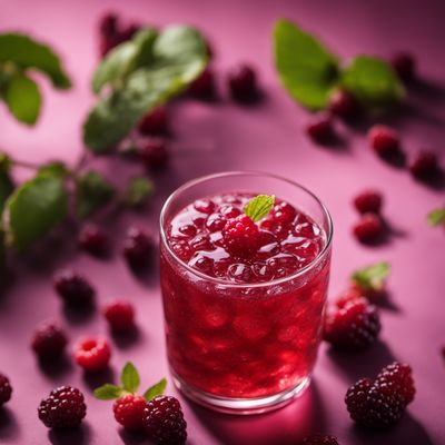 Fruit soft drink, mulberry