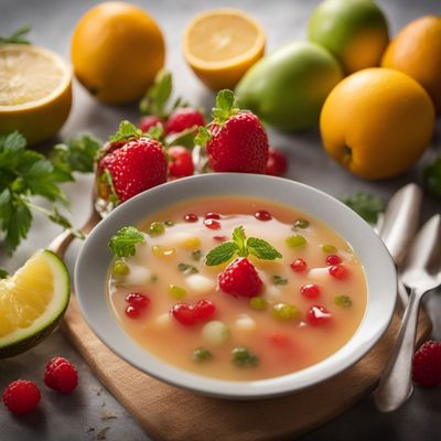 Fruit soup