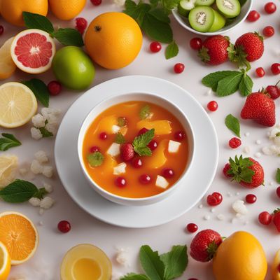 Fruit soup