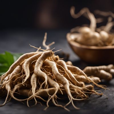 Ginseng infusion roots