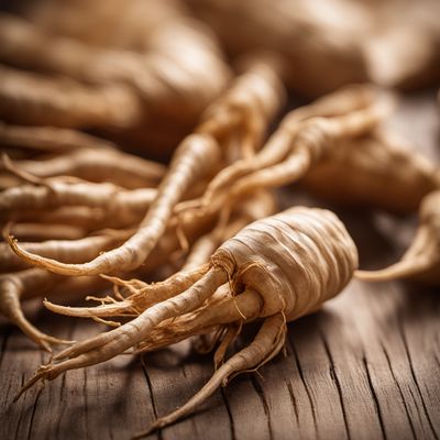 Ginseng root infusion