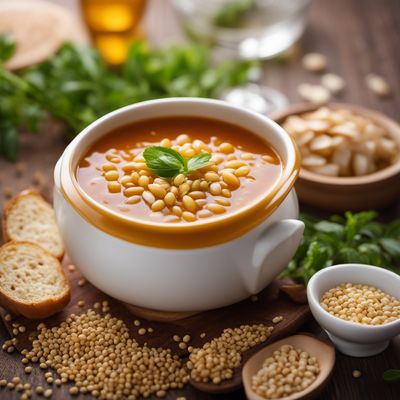 Grains soup, dry