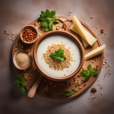 Grains soup, dry