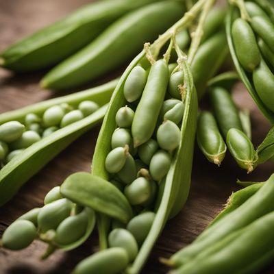 Guar beans (with pods)