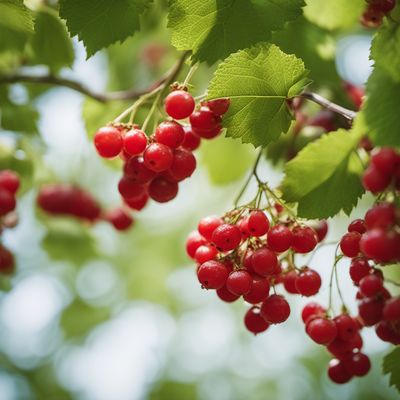 Guelder rose berries