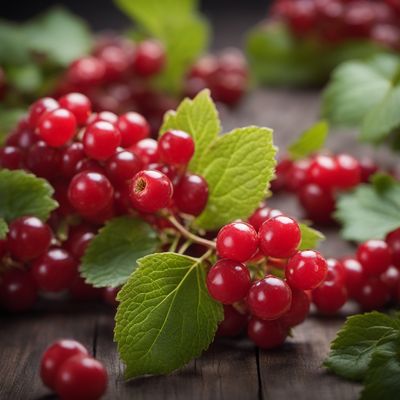 Guelder rose berries