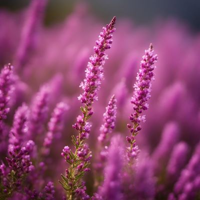 Heather infusion flowers