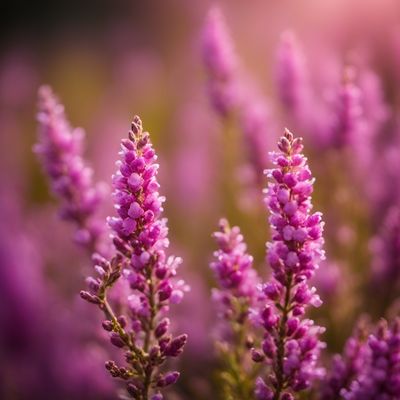 Heather infusion flowers