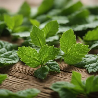 Jew's mallow leaves