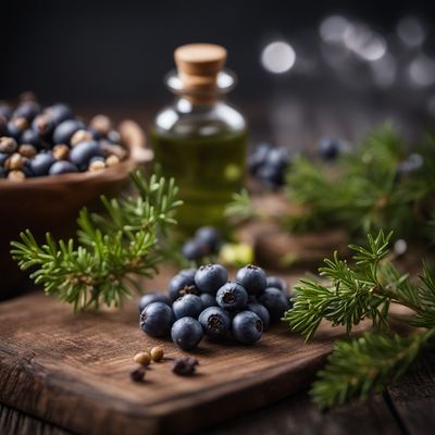 Juniper berry and similar-