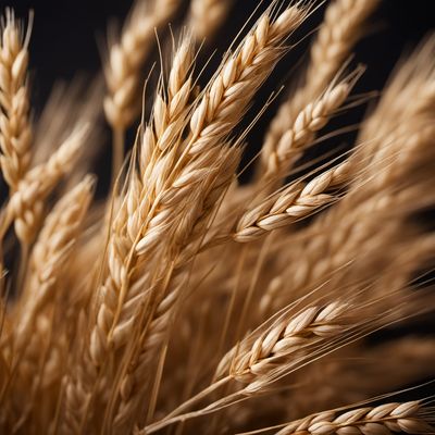 Khorasan wheat grain